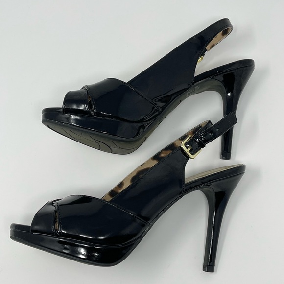 ‼️SOLD‼️Christian Siriano Black Patent 4” Heels - Picture 3 of 10